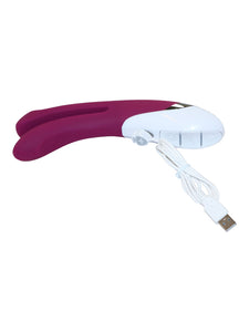 Mystim Doppelvibrator aus Silikon in Violett von MYSTIM