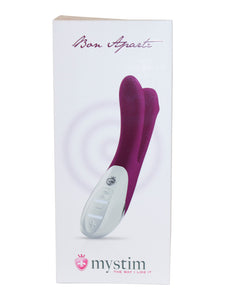 Mystim Doppelvibrator aus Silikon in Violett von MYSTIM