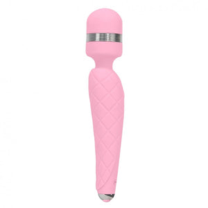 Pillow Talk Cheeky Wand Vibrator - Rose von PILLOW TALK mit Swarovski-Kristall