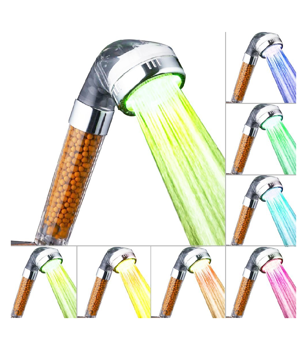 AnGeer LED-Dusche mit Handgriff