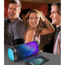 MusicMan Bluetooth-LED Light Soundstation BT-X26 blau-schwarz